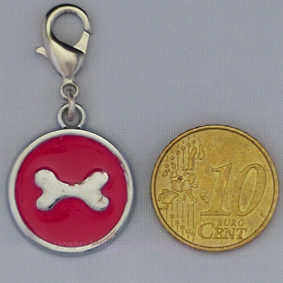 Schlüsselanhänger Medaille Knochen